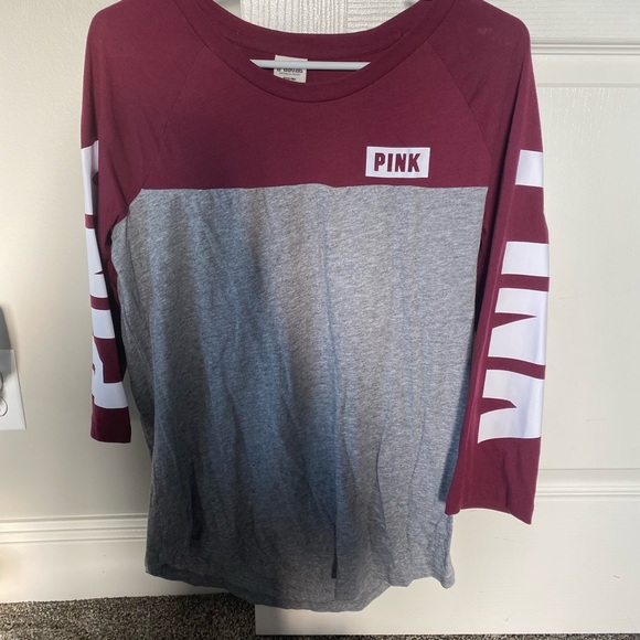 Victoria’s Secret Pink 3/4 sleeve sz M - Picture 2 of 7